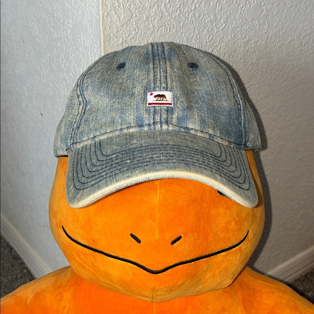 Official California Republic Denim Adjustable Cap